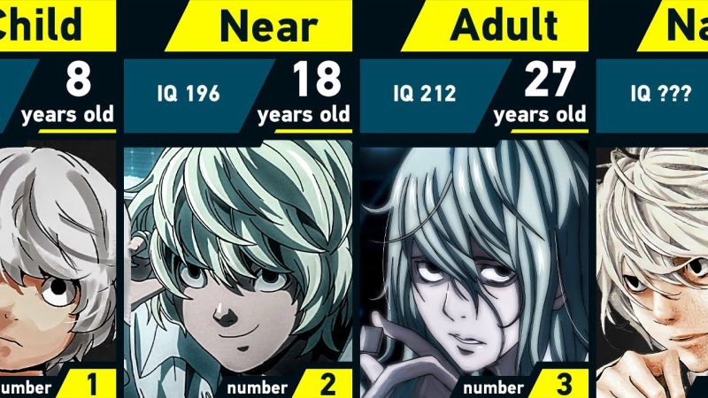How Old Is Near From Death Note