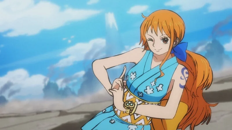 Nami one piece manga characters​